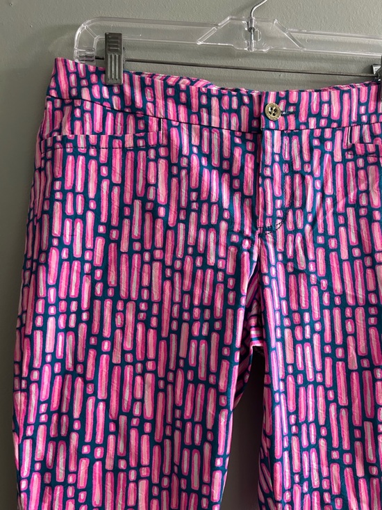 Lilly Pulitzer Pants - Lilly Pulitzer Kelly Ankle Pant Womens Mandevilla Slathouse Stripe